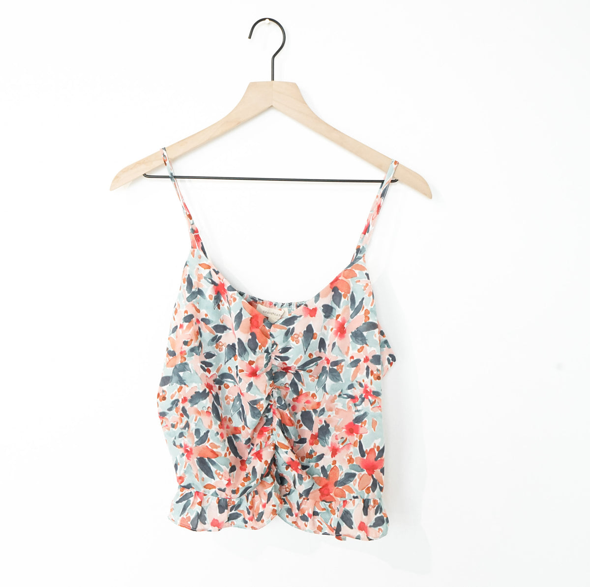 Peplum Tank - Ester Floral / Tide – CT + Co